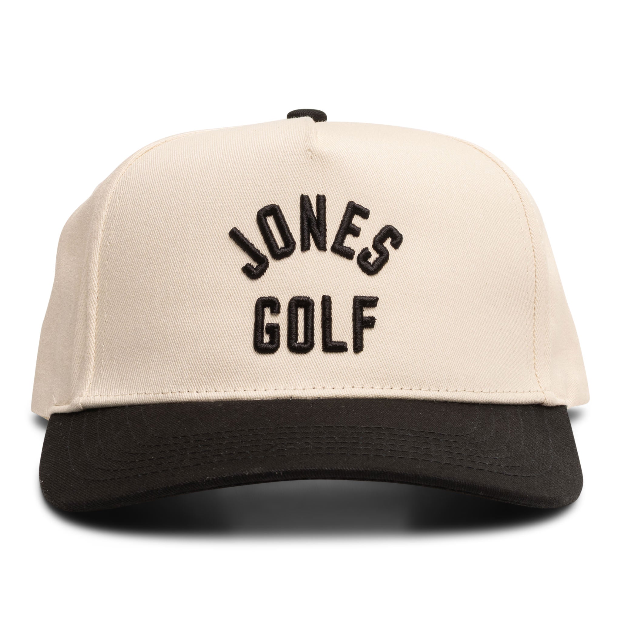 Legacy Snapback Jones Golf - Natural/Black – Jones Golf Bags